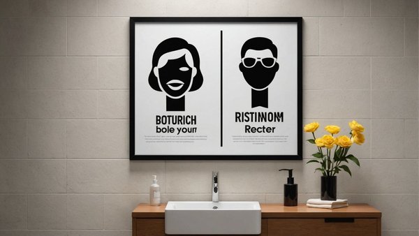 Des affiches humoristiques pour égayer vos toilettes !