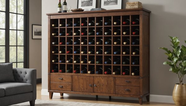 Top 5 meubles de rangement pour bouteilles de vin élégants
