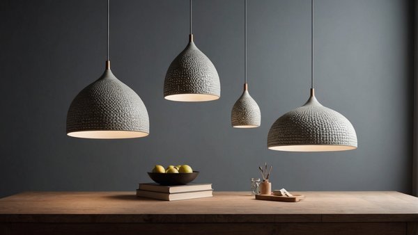 Suspension céramique artisanale : l'élégance de luz editions