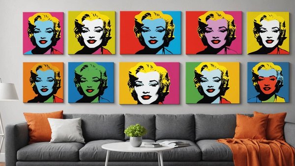 Tableau pop art : des œuvres uniques pour votre déco intérieure